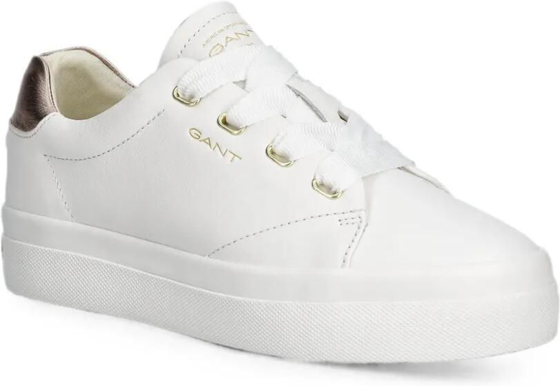 Gant Avona sneakers met logoprint Wit