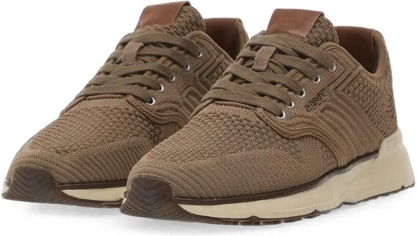 Gant Beeker gebreide sneakers Bruin - Foto 3