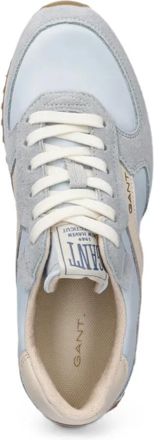 Gant Beja sneakers met suède vlakken Blauw - Foto 4