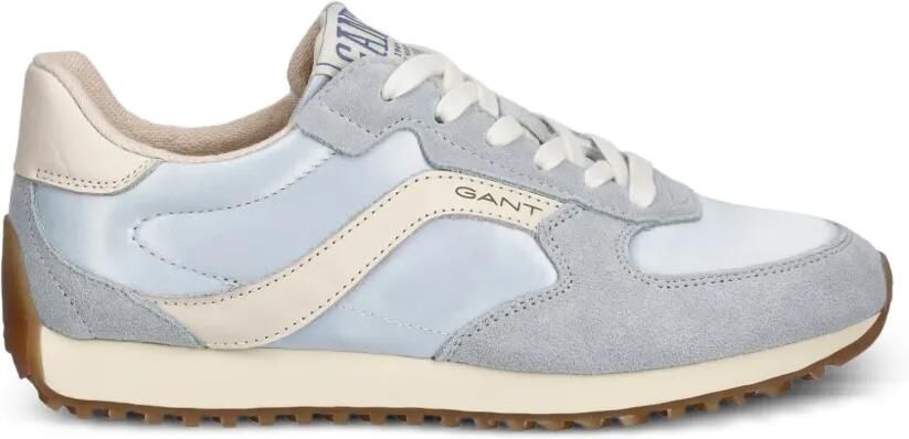 Gant Beja sneakers met suède vlakken Blauw - Foto 3