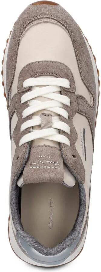 Gant Bevinda sneakers met suède vlakken Beige - Foto 4