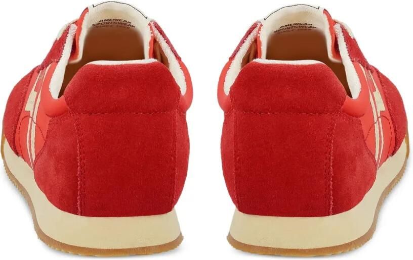Gant Beylana gestreepte suède sneakers Rood - Foto 4