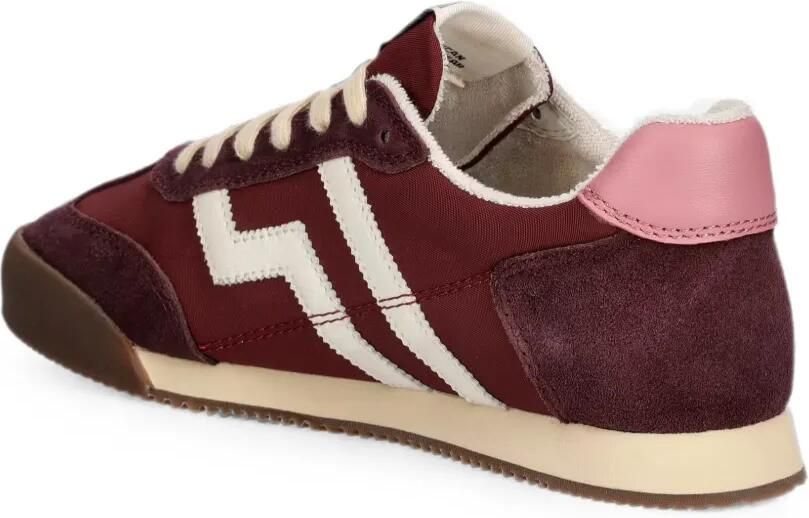 Gant Beylana sneakers met suède vlakken Rood - Foto 2