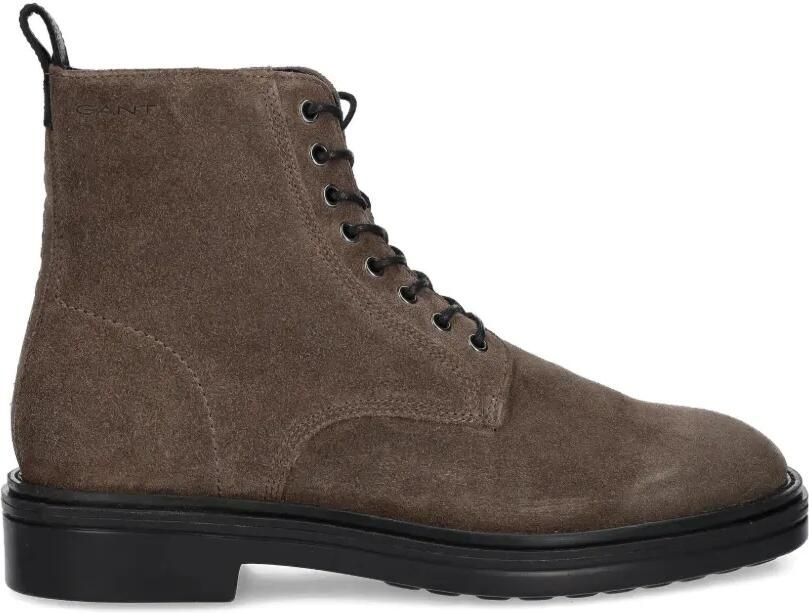 Gant Boggar veterlaarzen met rits Bruin