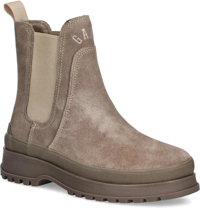 Gant Chelsea laarzen met chunky zool Beige - Foto 3