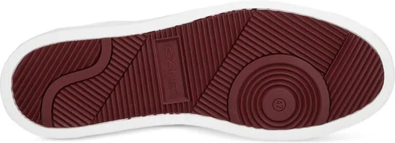 Gant contrast-heel leather sneakers Wit - Foto 4