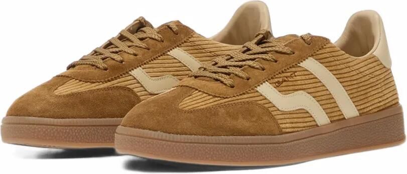 Gant Cuzima corduroy sneakers Bruin - Foto 3