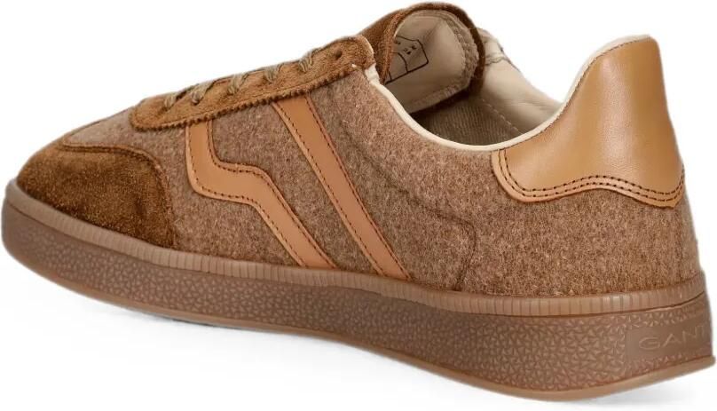 Gant Cuzima sneakers met suède vlakken Bruin - Foto 3