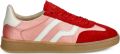 Gant Cuzima suède sneakers met vlakken Rood - Rood