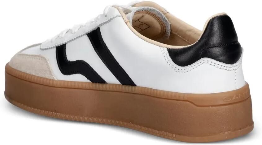 Gant Cuzmani sneakers met plateauzool en vlakken Wit - Foto 2