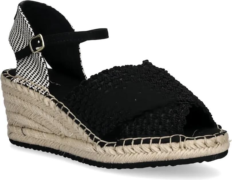 Gant Espadrilles met enkelband Zwart - Foto 2