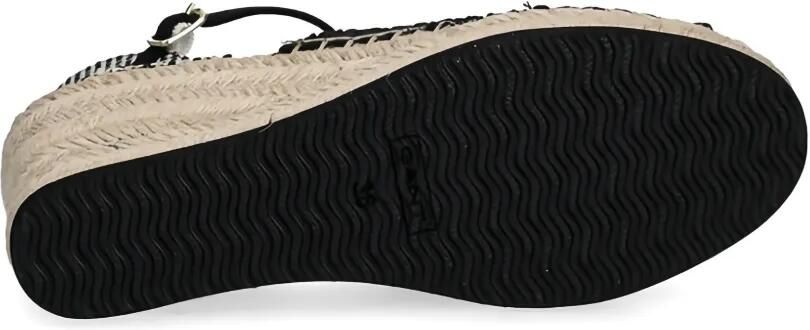 Gant Espadrilles met enkelband Zwart - Foto 5