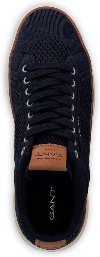 Gant Gebreide sneakers met logo-print Blauw - Foto 3
