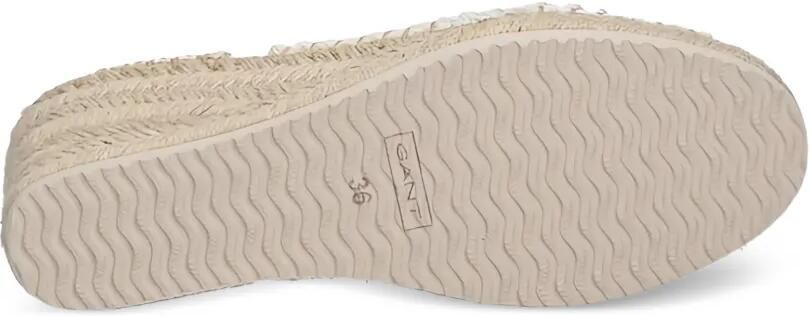 Gant Gehaakte espadrilles Beige - Foto 5