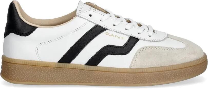 Gant Gestreepte sneakers Wit