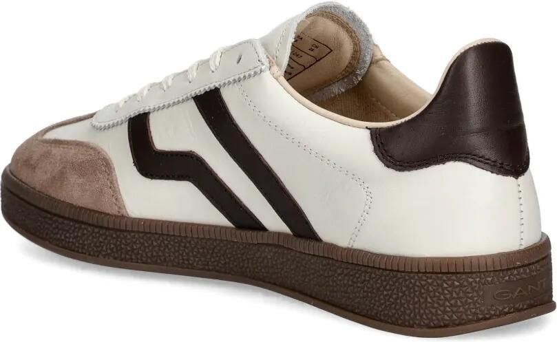 Gant Gestreepte suède sneakers Beige - Foto 2