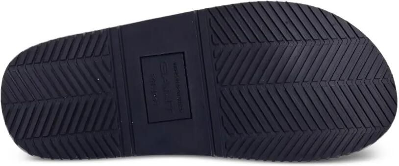 Gant Gevlochten teenslippers met logo-print Blauw - Foto 3