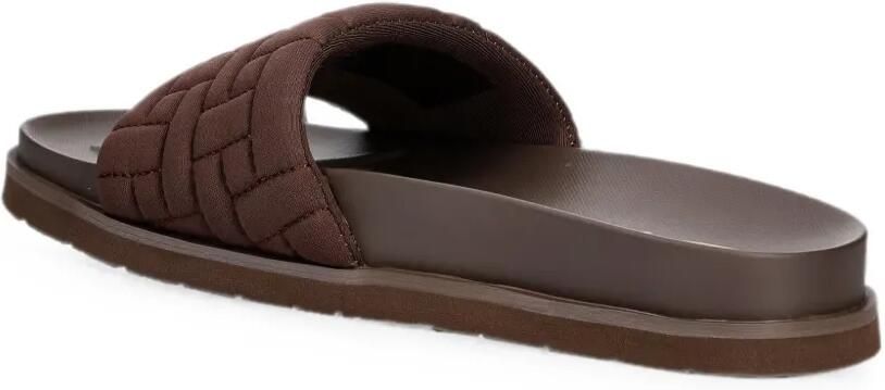 Gant Gewatteerde slippers met logo-plakkaat Bruin - Foto 3