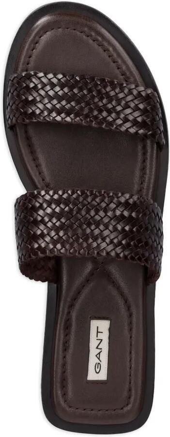 Gant Geweven sandalen met dubbele bandjes Bruin - Foto 2