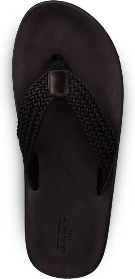 Gant Geweven slippers Bruin - Foto 2