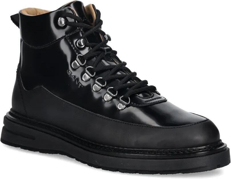 Gant Hillprep veterlaarzen Zwart