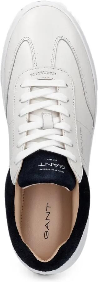 Gant Joree sneakers met contrasterende afwerking en vlakken Wit - Foto 4
