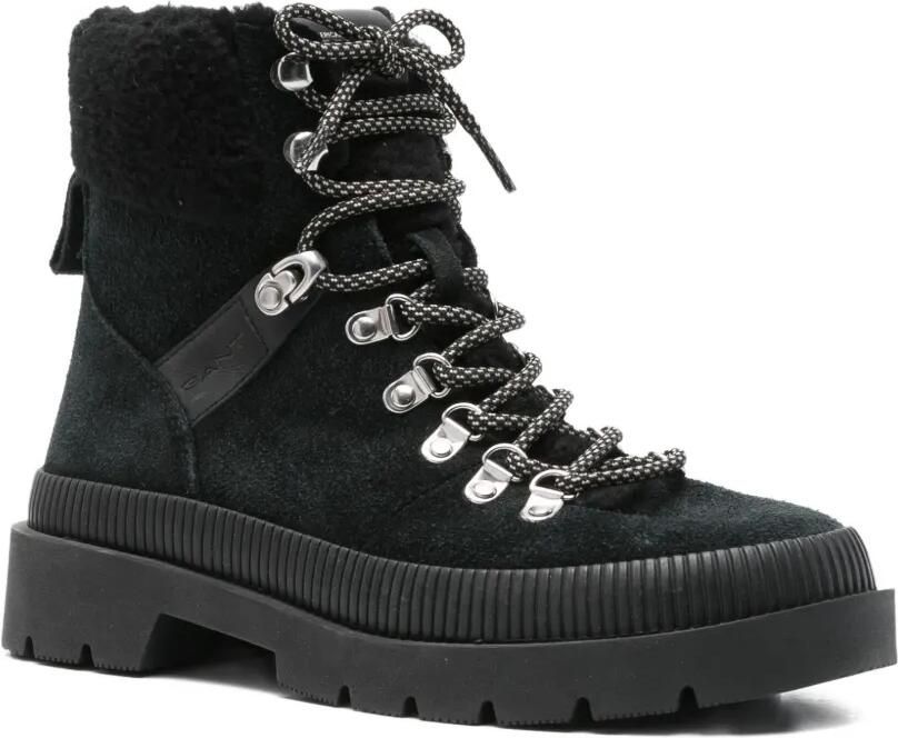 Gant Lace-up lammy veterlaarzen Zwart - Foto 3