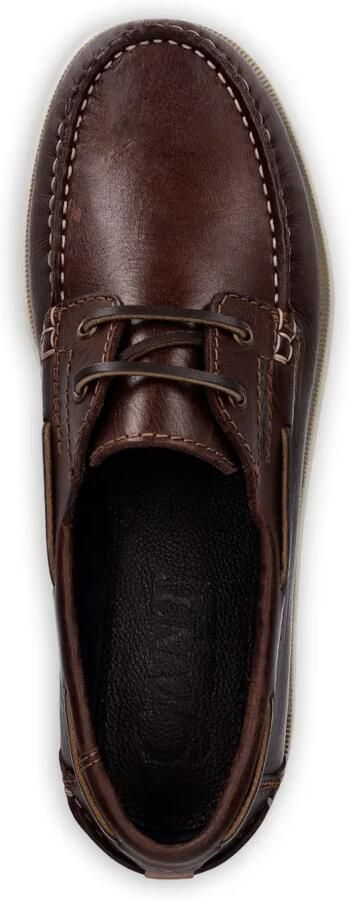 Gant Leren bootschoenen Bruin - Foto 3