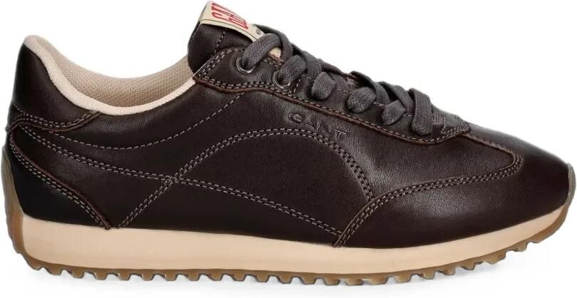 Gant Leren sneakers Bruin