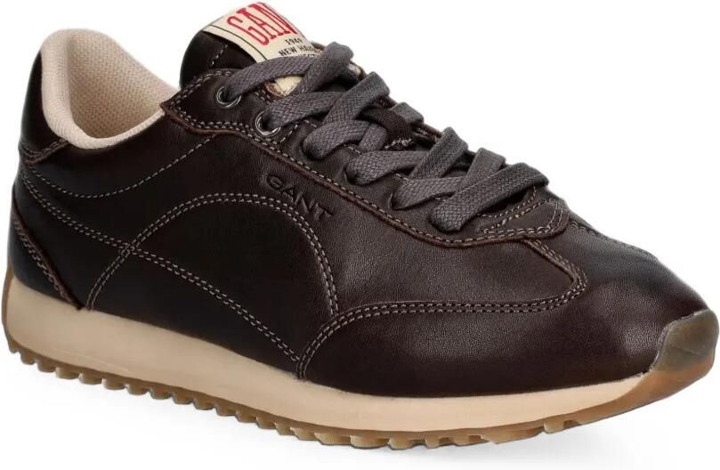 Gant Leren sneakers Bruin - Foto 3