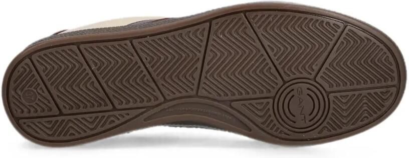 Gant Leren sneakers met suède vlak Beige - Foto 5