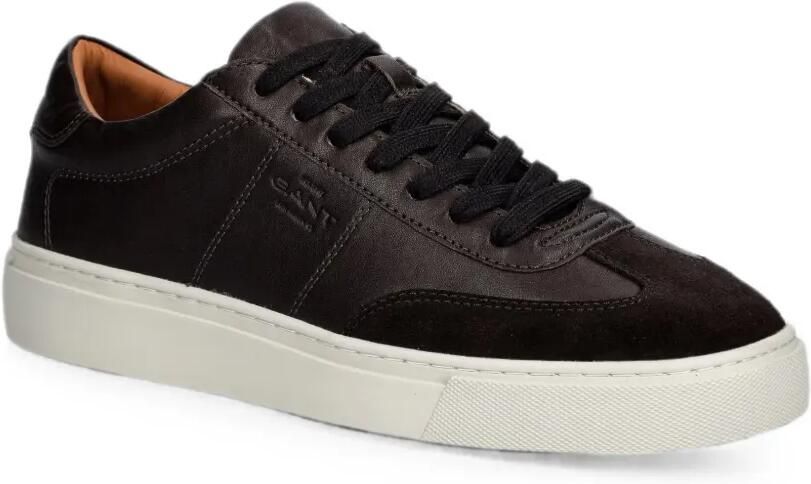 Gant Leren sneakers met suède vlakken Zwart - Foto 2