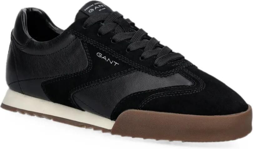 Gant Leren sneakers met vlakken Zwart - Foto 3