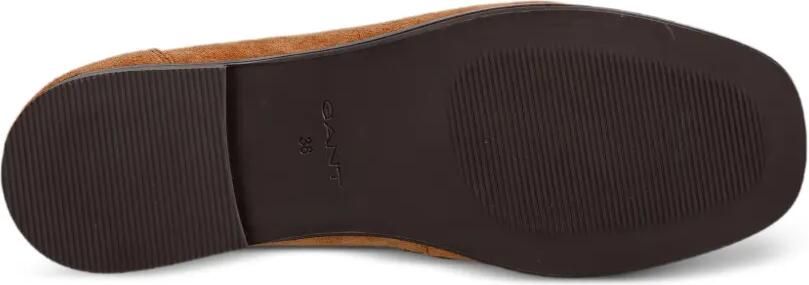 Gant Loafers met logoplakkaat Bruin - Foto 5