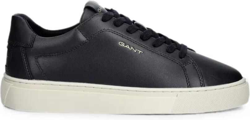 Gant logo-print lace-up sneakers Zwart