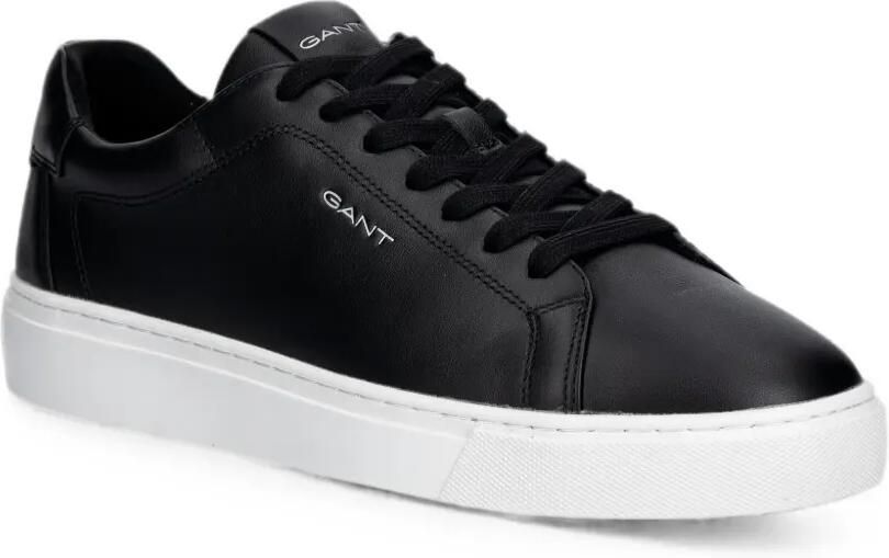 Gant logo-print leather sneakers Zwart - Foto 2