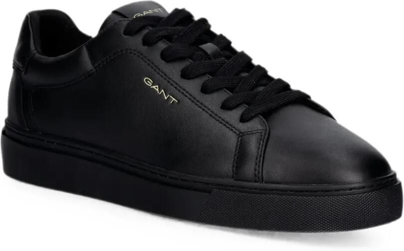 Gant logo-print leather sneakers Zwart - Foto 2