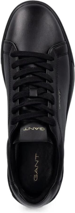 Gant logo-print leather sneakers Zwart - Foto 4