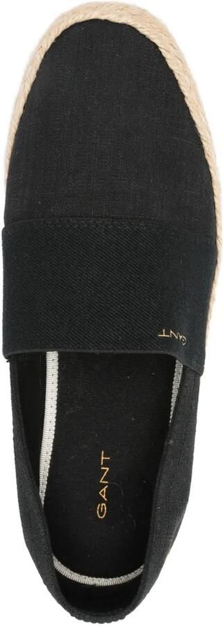 Gant Raffiaville espadrilles met touw Zwart - Foto 2