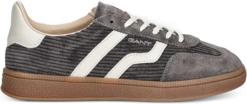 Gant Ribfluwelen suède sneakers Grijs