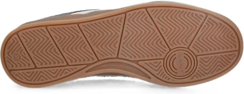 Gant Ribfluwelen suède sneakers Grijs - Foto 5