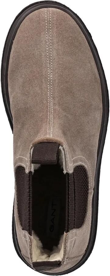 Gant Sistown laarzen met chunky zool en treklip Beige - Foto 4