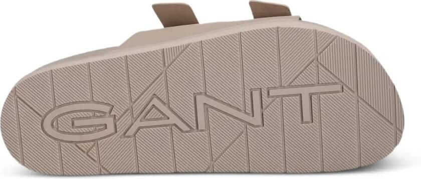 Gant Slippers met dubbele bandjes en gespsluiting Beige - Foto 5