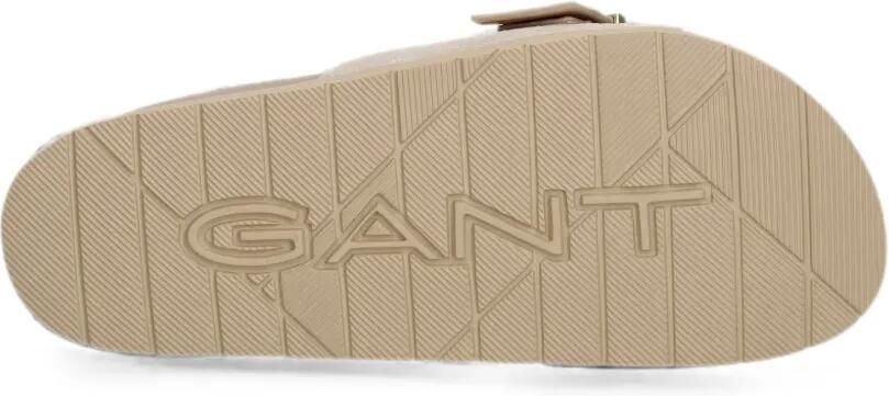 Gant Slippers met gespdetail Beige - Foto 5