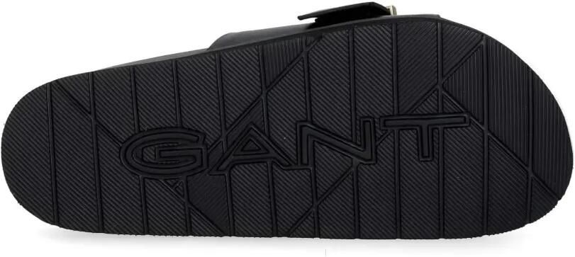 Gant Slippers met gespdetail Zwart - Foto 4