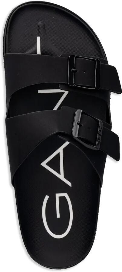 Gant Slippers met gespdetails Zwart - Foto 3
