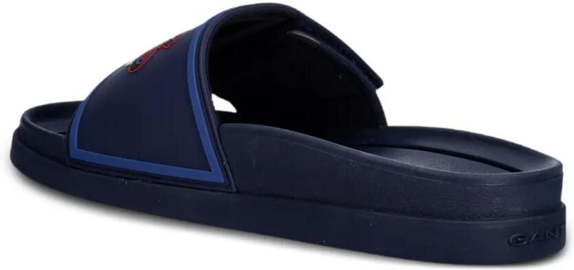 Gant Slippers met klittenband Blauw - Foto 3