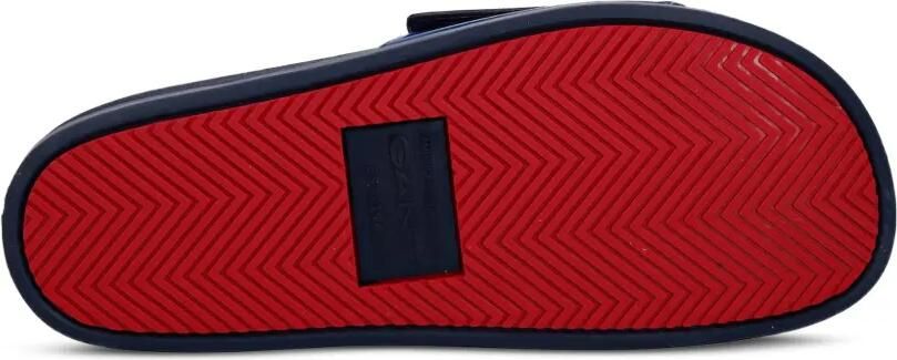 Gant Slippers met klittenband Blauw - Foto 4