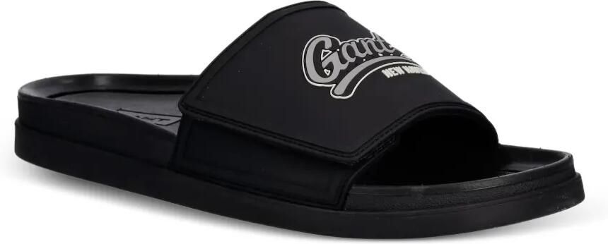 Gant Slippers met logoprint Zwart - Foto 4