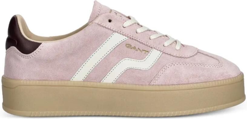 Gant Sneakers met gestreept vlak Roze